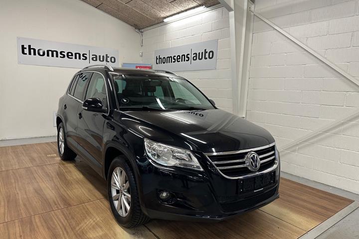 Sort VW Tiguan fra 2008