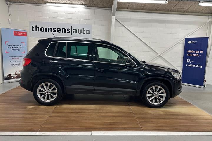 Sort VW Tiguan fra 2008