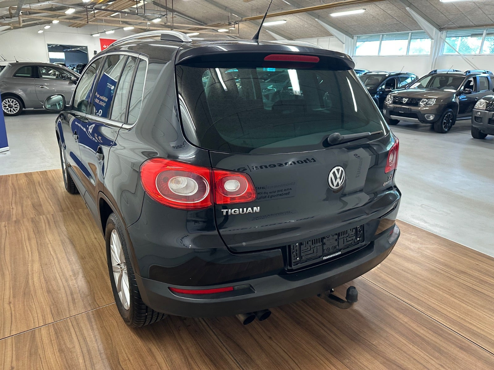 Sort VW Tiguan fra 2008