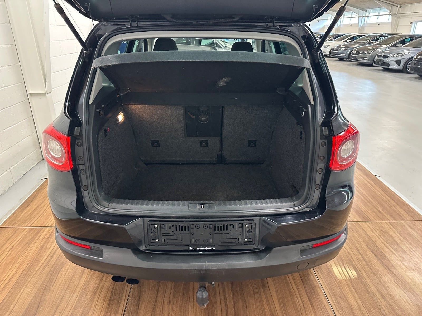 Sort VW Tiguan fra 2008
