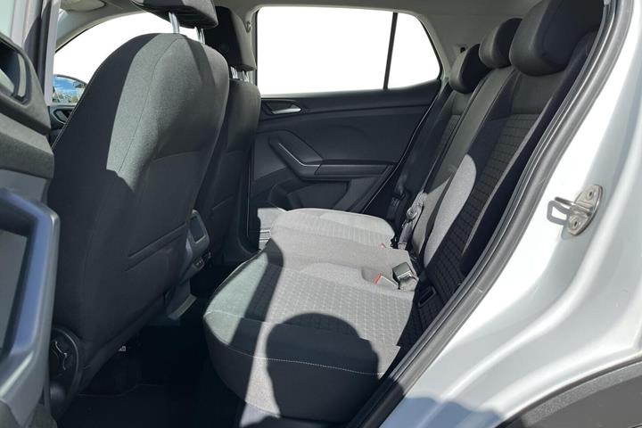 Hvid VW T-Cross fra 2021