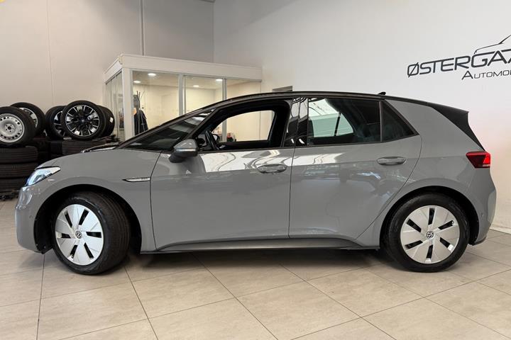 Grå VW ID.3 fra 2023