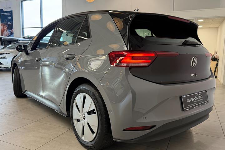 Grå VW ID.3 fra 2023