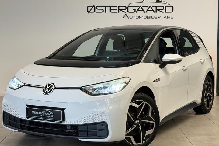 Hvid VW ID.3 fra 2023