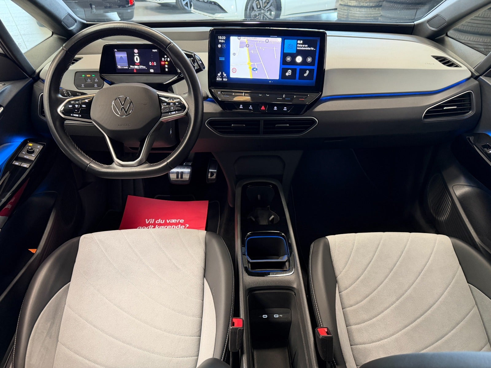 Hvid VW ID.3 fra 2023