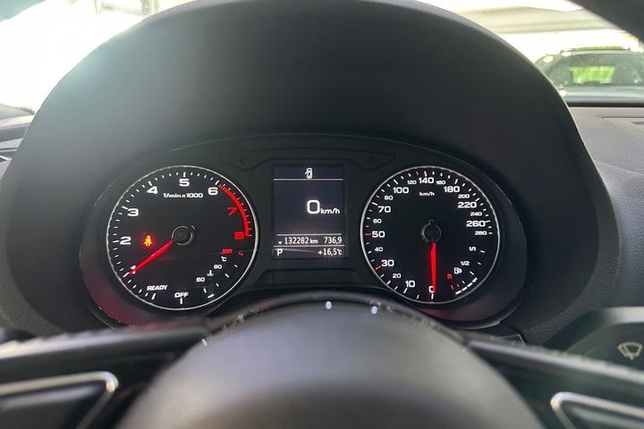 Sort Audi A3 fra 2018