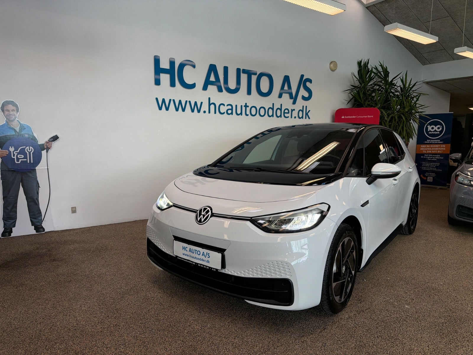 Hvid VW ID.3 fra 2021