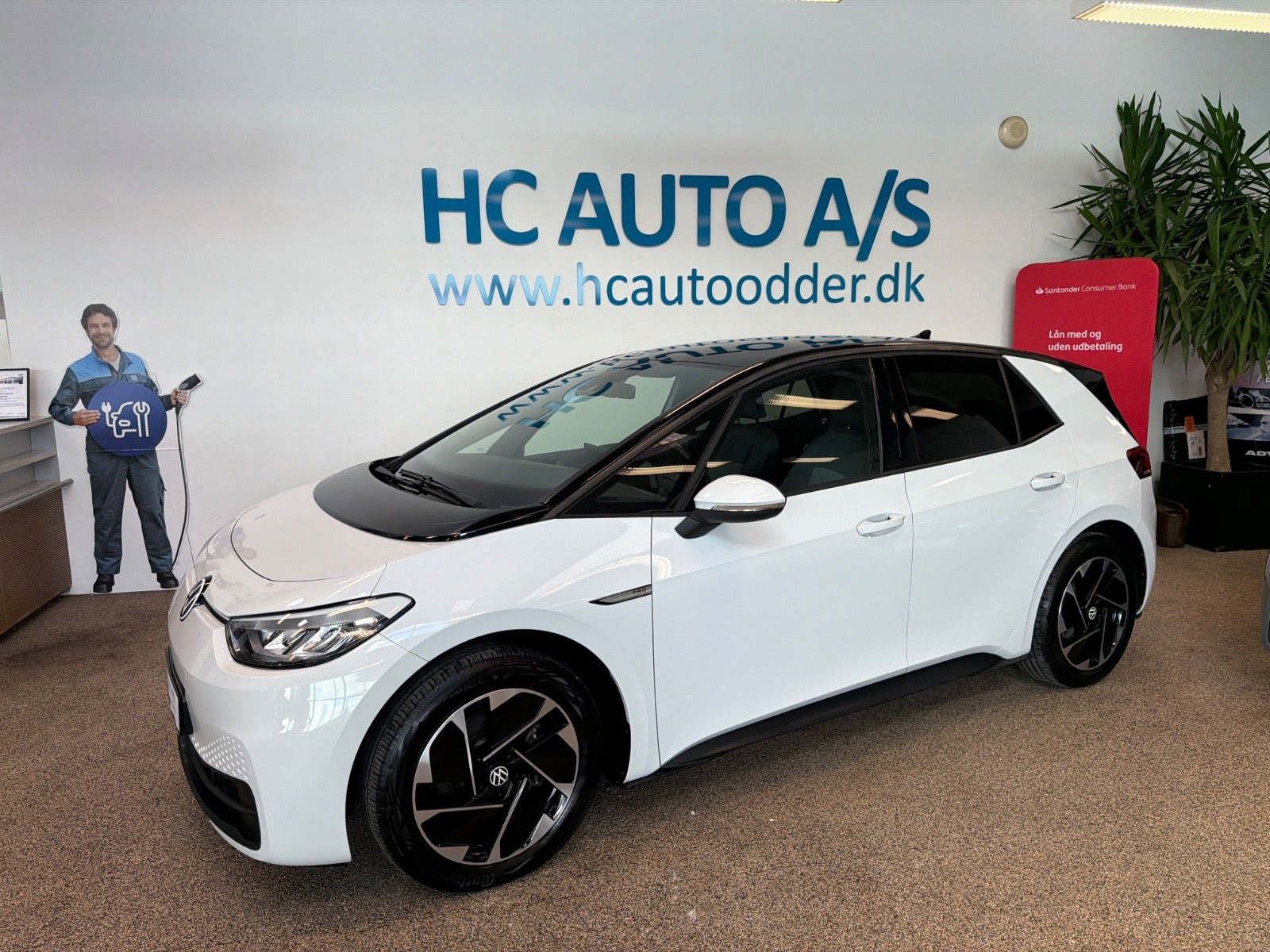Hvid VW ID.3 fra 2021