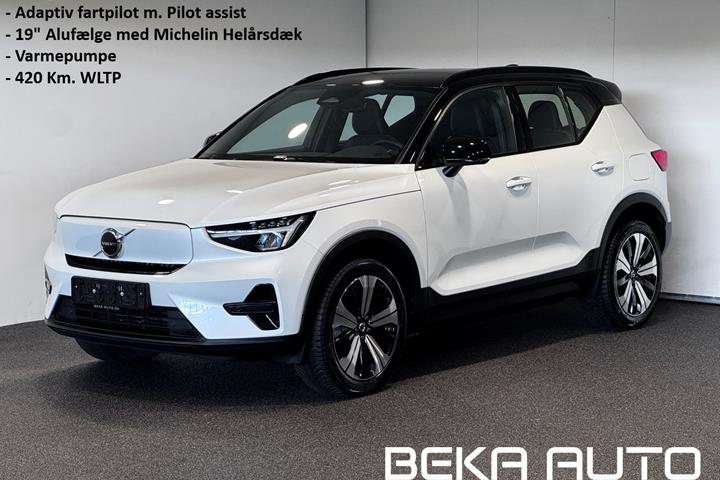Hvid Volvo XC40 fra 2023