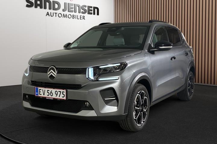 Grå Citroën ë-C3 fra 2026 set udefra
