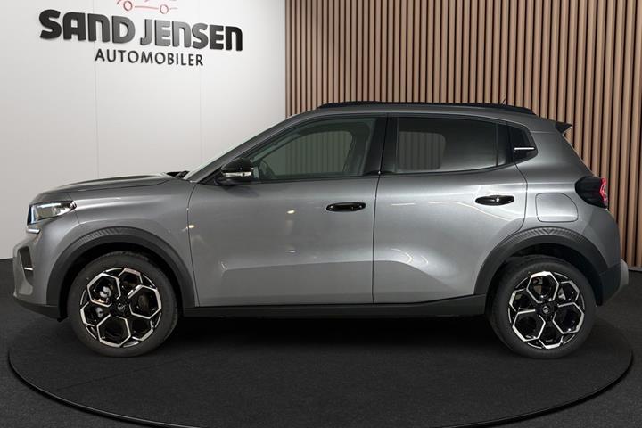 Grå Citroën ë-C3 fra 2026