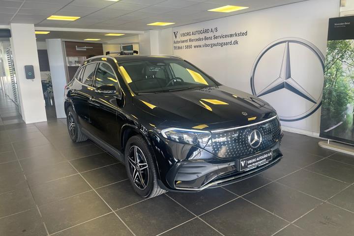 Sort Mercedes EQA350 fra 2025