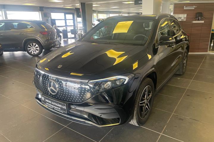 Sort Mercedes EQA350 fra 2025