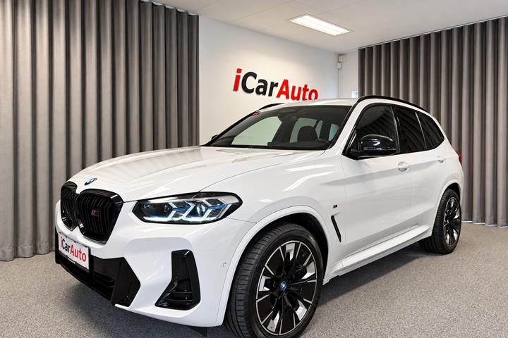 Hvid BMW iX3 fra 2022