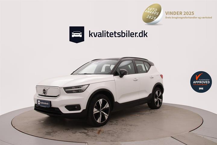 Hvid Volvo XC40 fra 2021