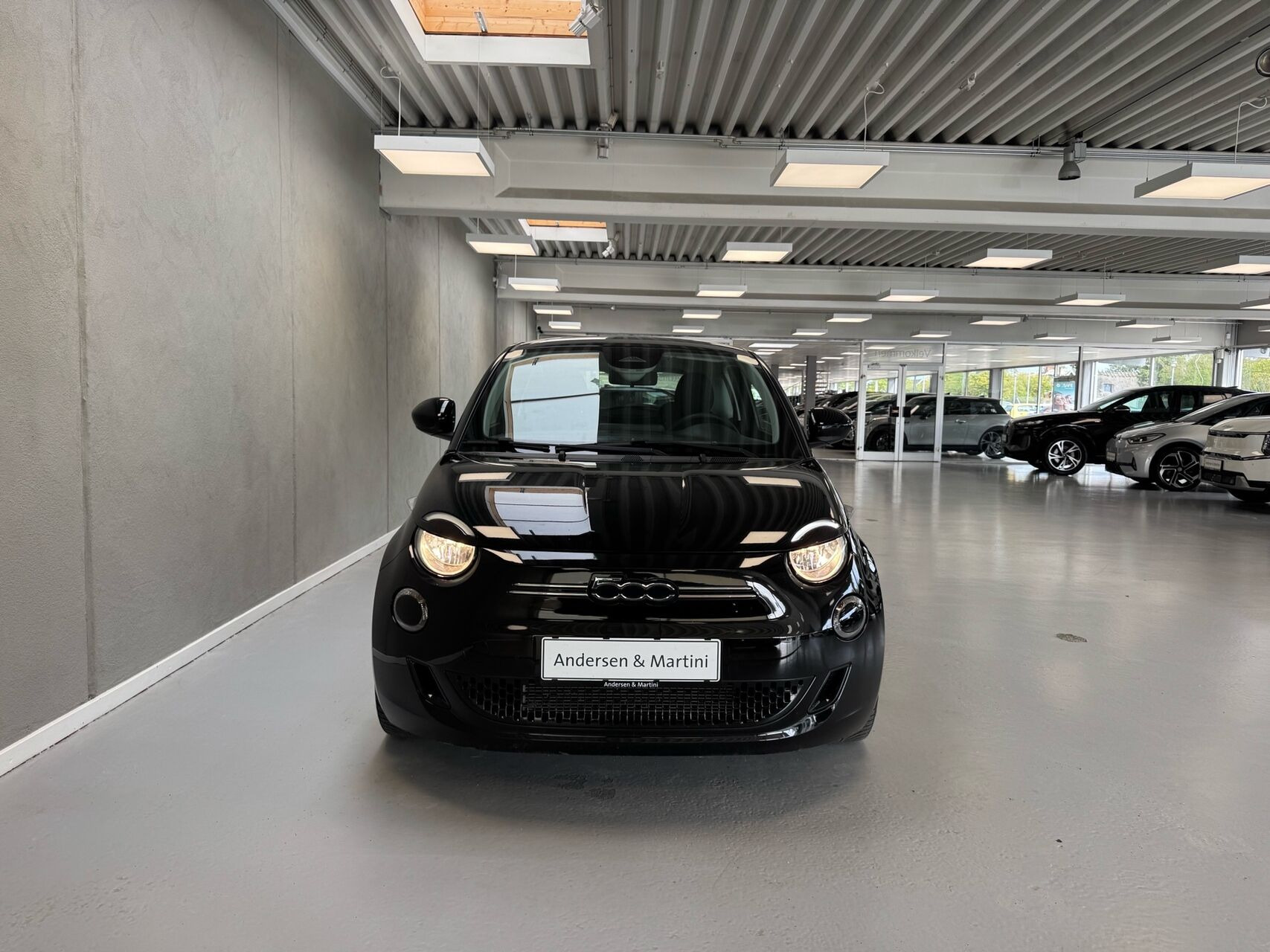 Sort Fiat 500e fra 2023