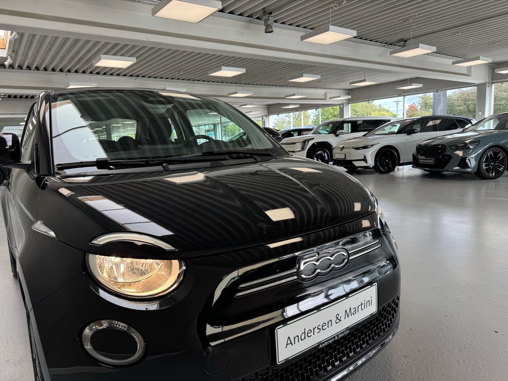 Sort Fiat 500e fra 2023