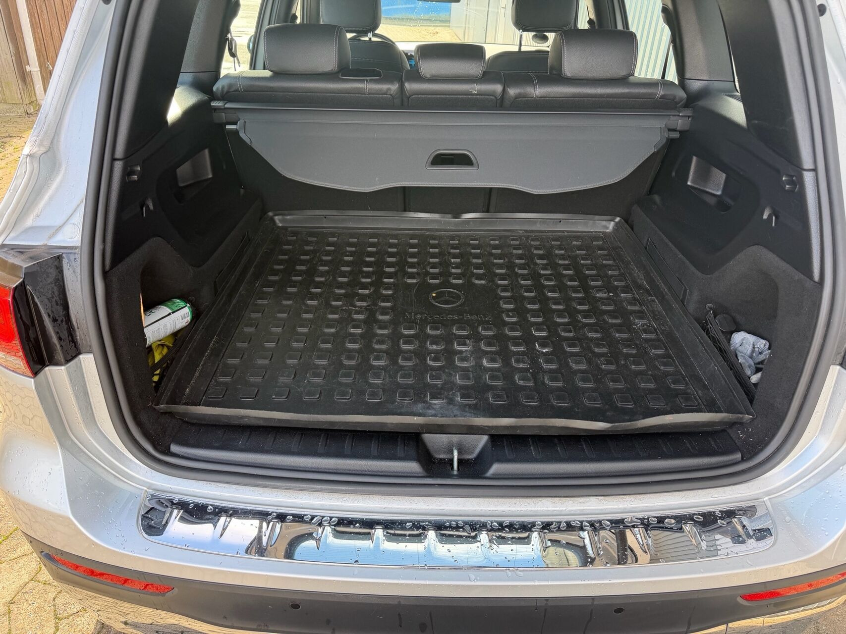 Sølv Mercedes GLB220 d fra 2020