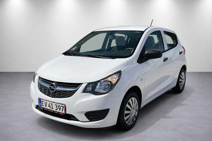 Hvid Opel Karl fra 2017
