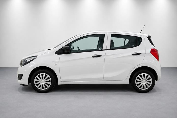 Hvid Opel Karl fra 2017