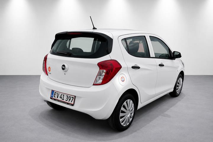 Hvid Opel Karl fra 2017