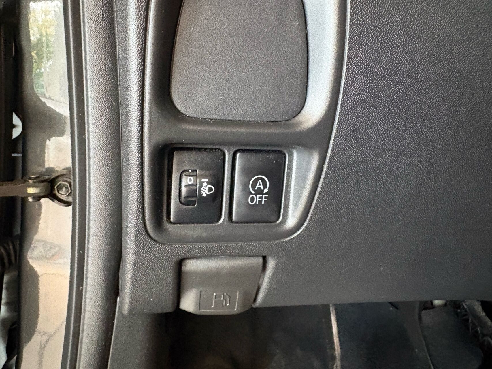 Sort Toyota Aygo fra 2019