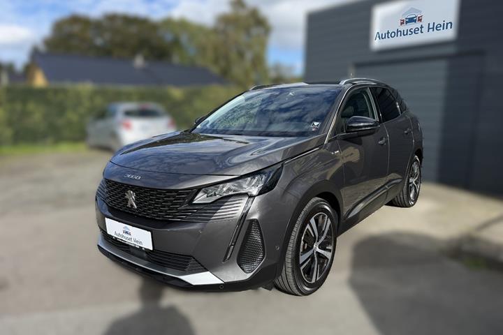 Grå Peugeot 3008 fra 2020