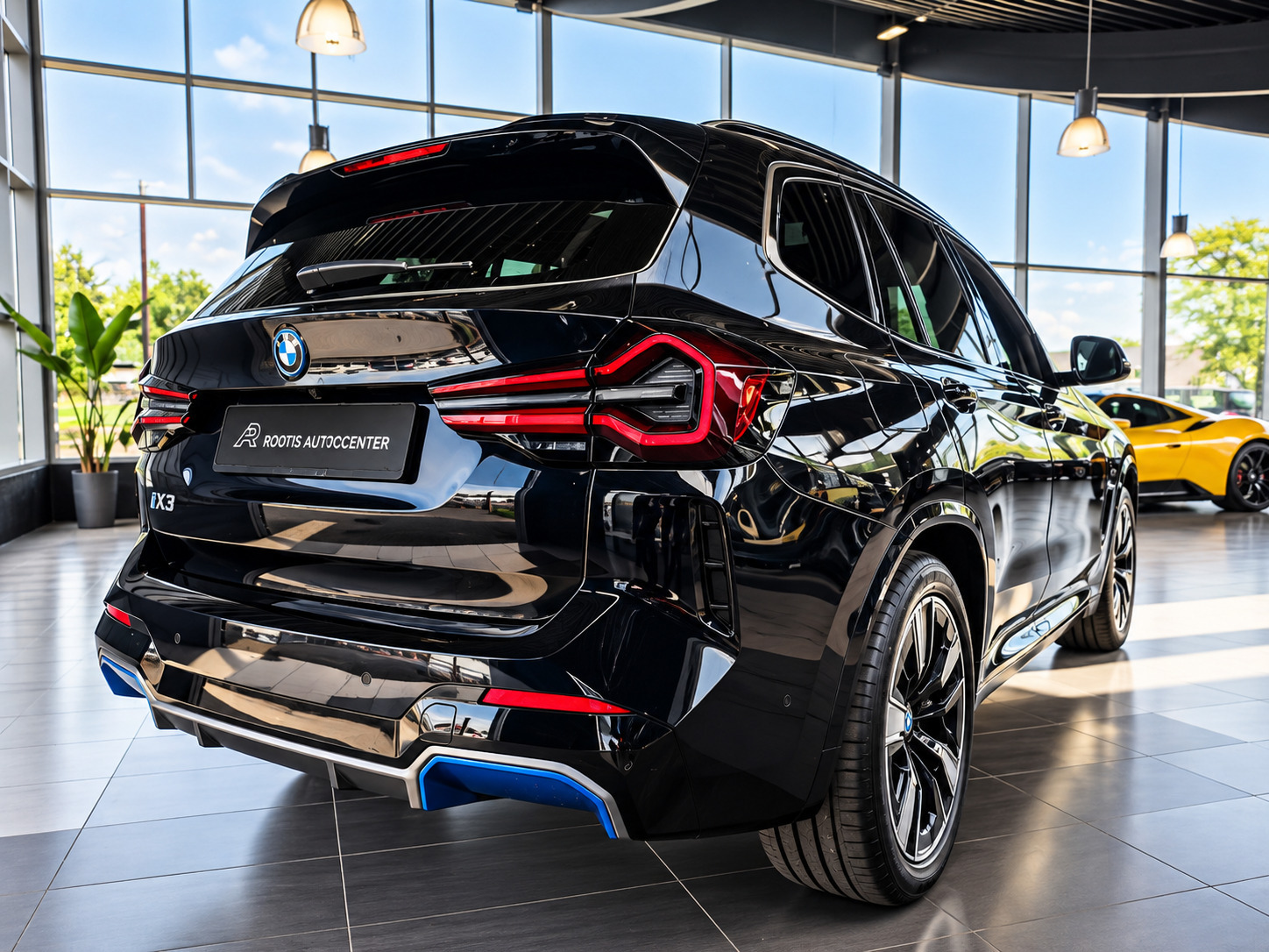 Sort BMW iX3 fra 2023