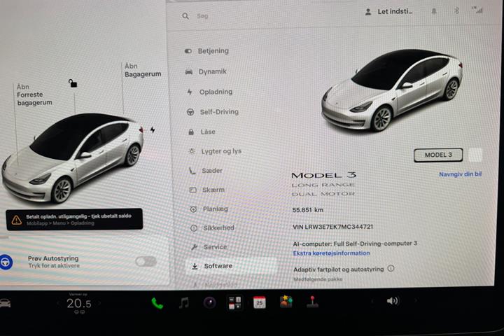 undefined Tesla Model 3 fra 2021