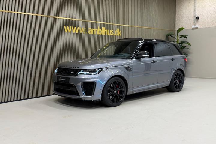 Grå Land Rover Range Rover sport fra 2020