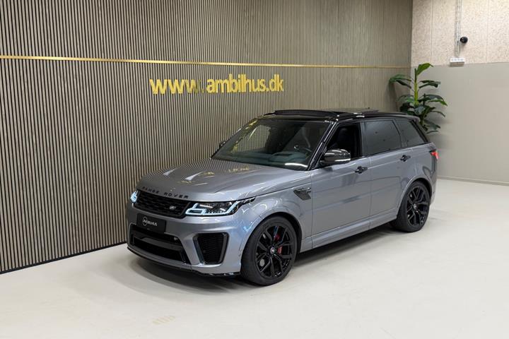 Grå Land Rover Range Rover sport fra 2020
