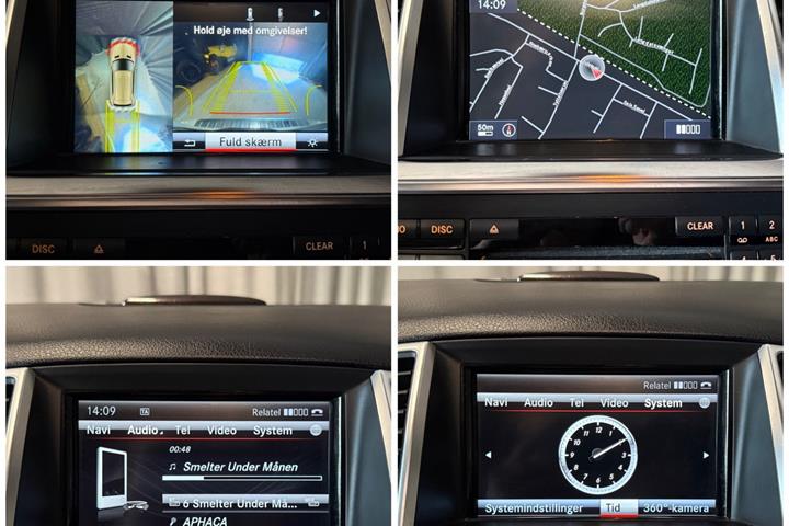 Hvid Mercedes ML350 fra 2013