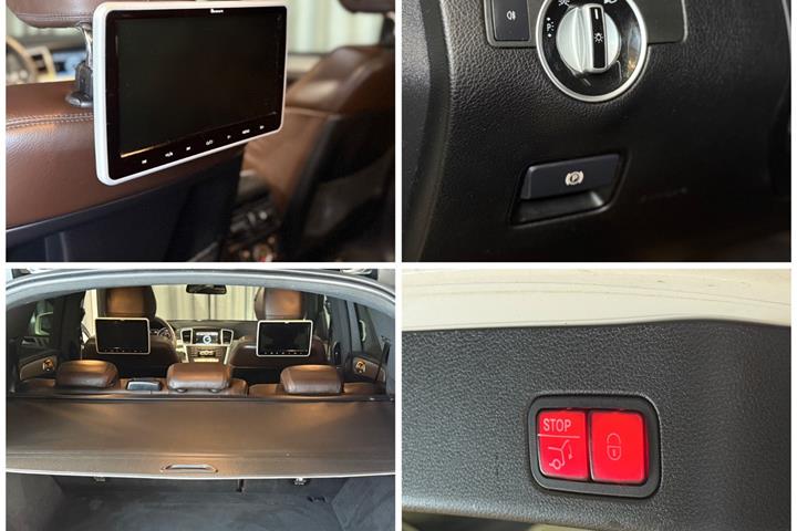 Hvid Mercedes ML350 fra 2013