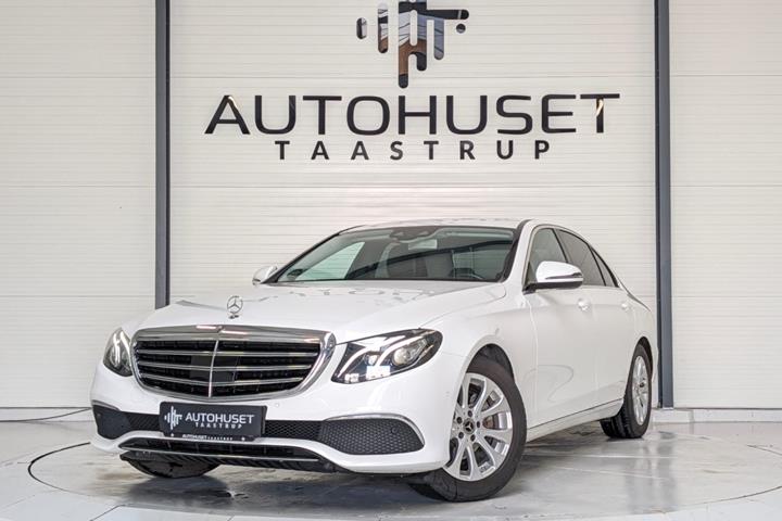 Hvid Mercedes E200 fra 2018