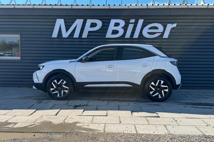 Hvid Opel Mokka-e fra 2024