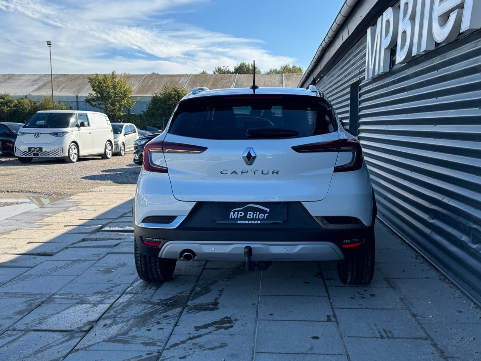 Hvid Renault Captur fra 2020
