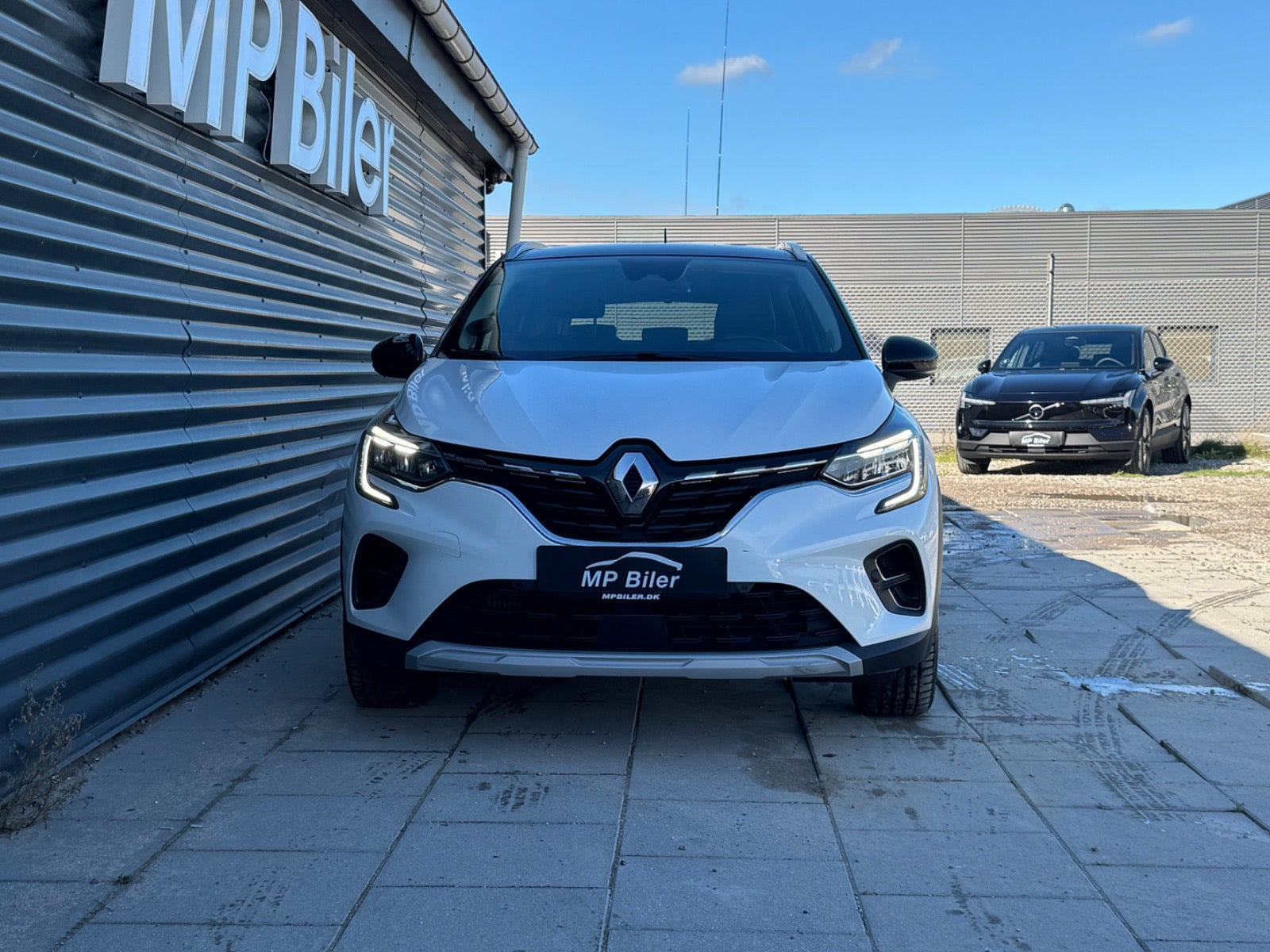 Hvid Renault Captur fra 2020