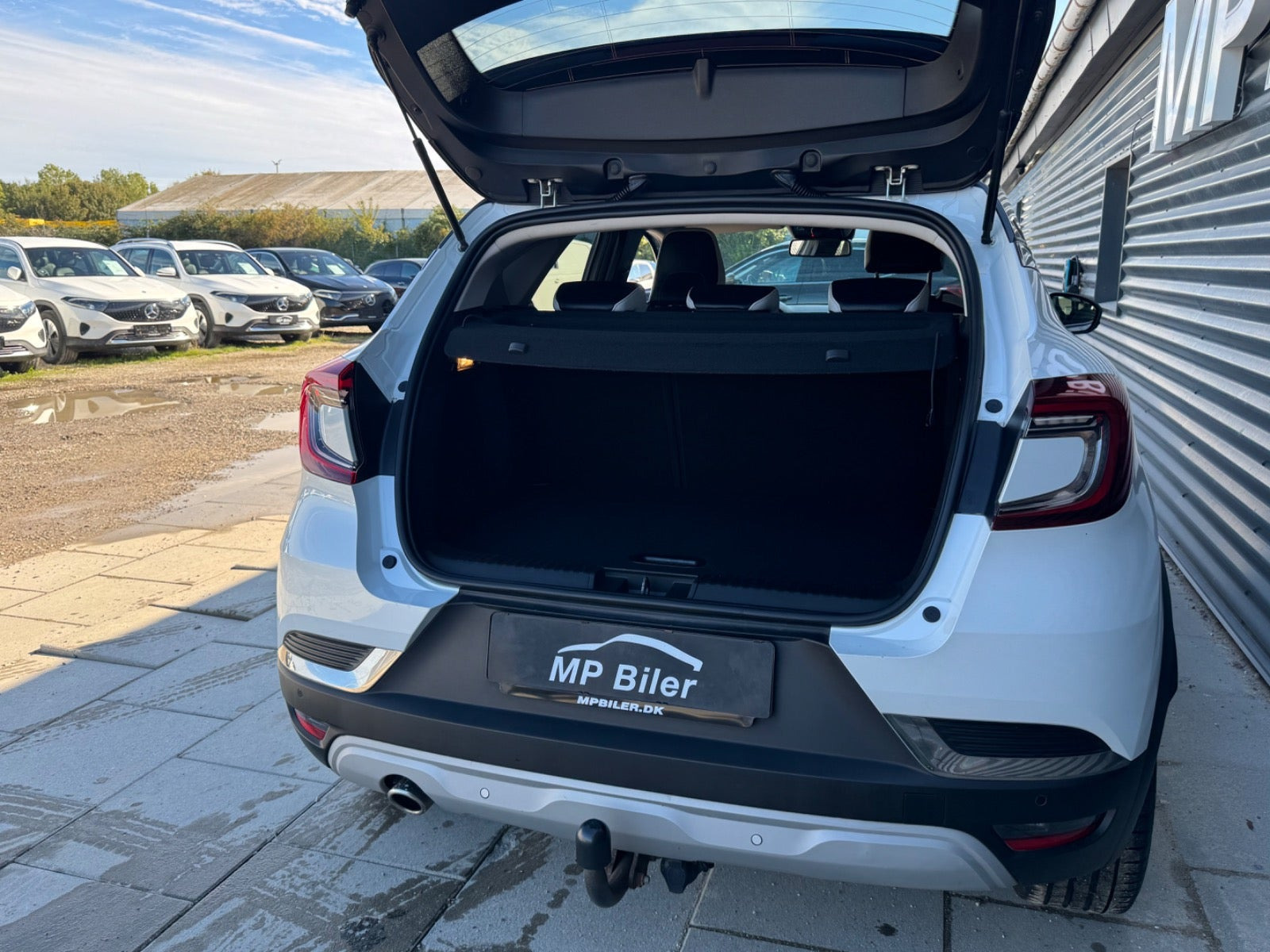 Hvid Renault Captur fra 2020
