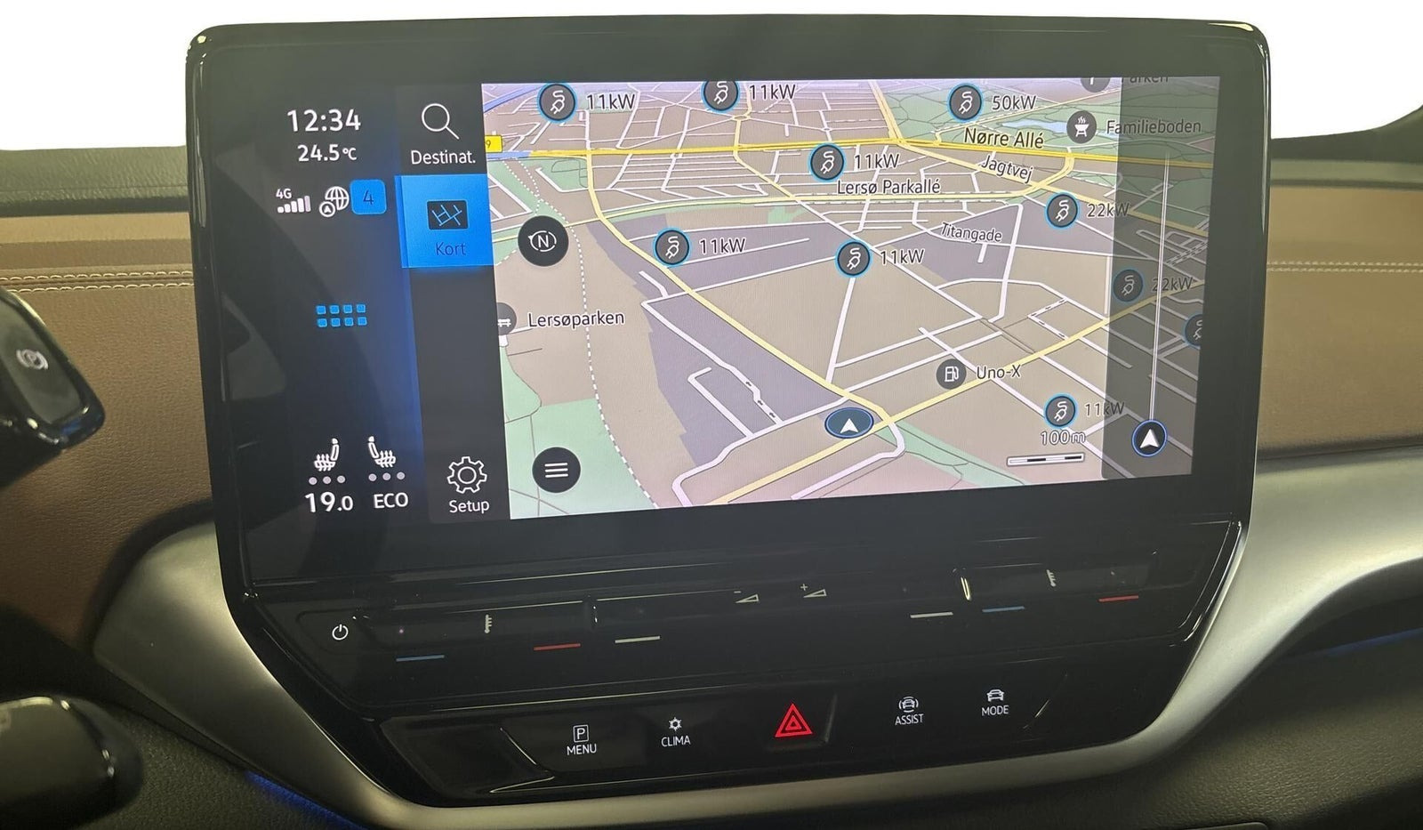 Grå VW ID.4 fra 2022