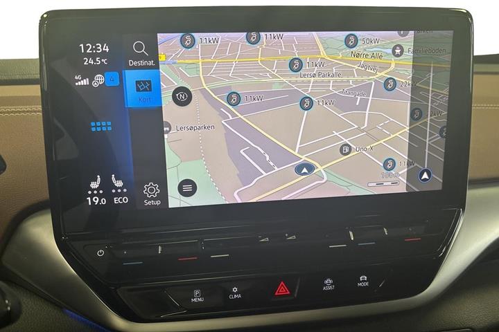 Grå VW ID.4 fra 2022