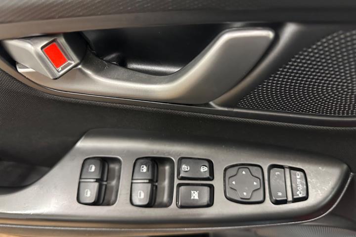 Blå Hyundai Kona fra 2019
