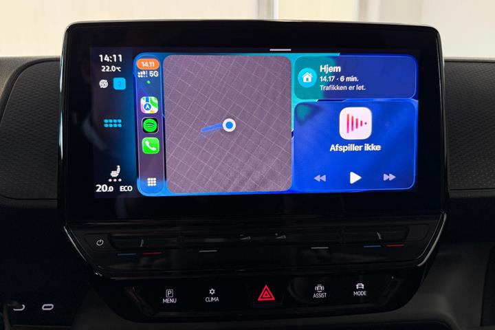 Hvid VW ID.Buzz fra 2024