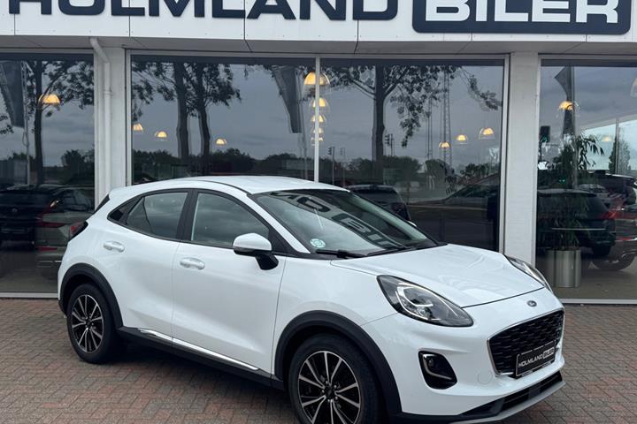 Hvid Ford Puma fra 2021