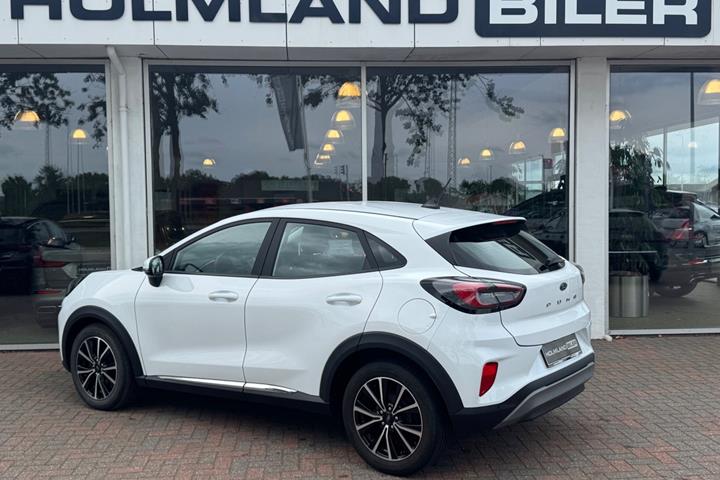 Hvid Ford Puma fra 2021