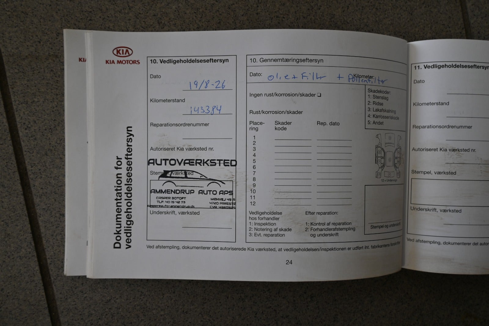 Sølv Kia Ceed fra 2016
