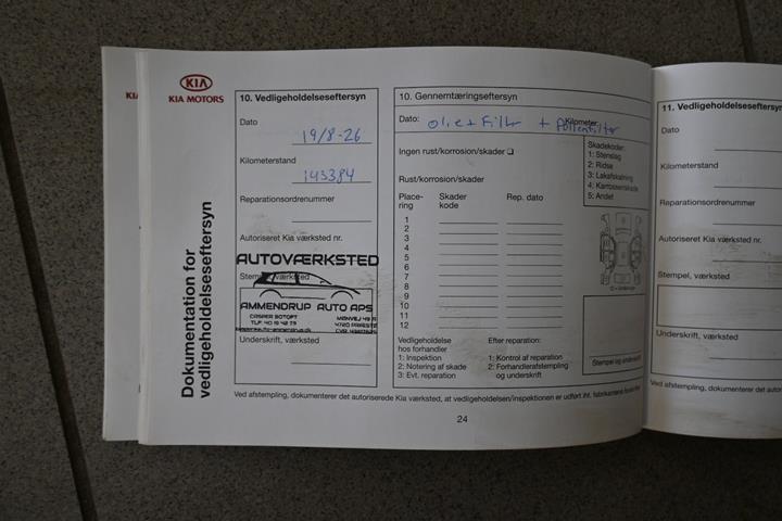 Sølv Kia Ceed fra 2016