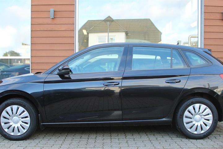Sort Skoda Scala fra 2020