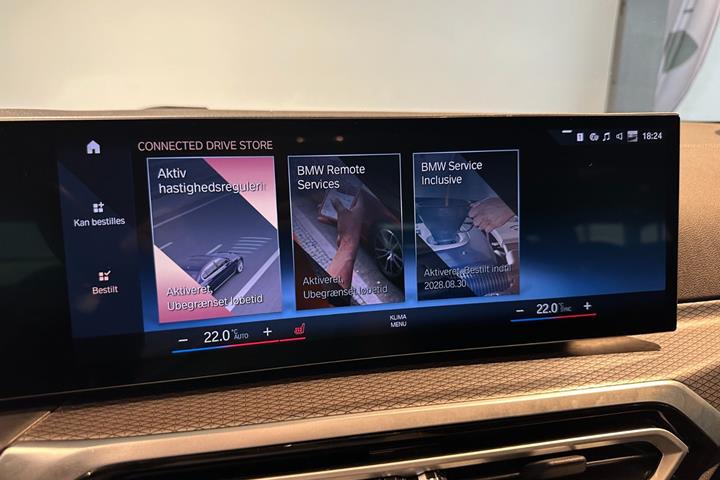 Grå BMW i4 fra 2023