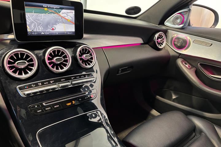 Sølv Mercedes C220 d fra 2018