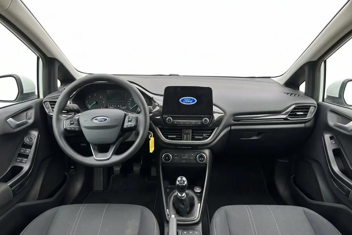 Rød Ford Fiesta fra 2019